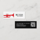 Recherche de performance cartes visite Professeur de musique