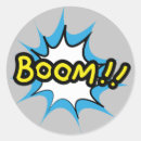 Search for boom stickers Action