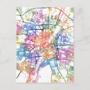 Recherche de ville de munich cartes postales Aquarelle