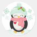 Search for penguin illustration stickers Cartoon