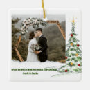 Search for first engagement ornaments Modern minimalist clean simple