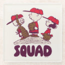 Search for baseball coasters Charles schulz