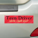 Search for driver bumper stickers Teen