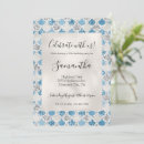 Search for turquoise and silver invitations Blue