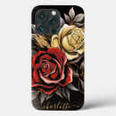 Search for red black gold iphone cases Floral