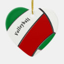 Search for volleyball ornaments Green