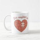 Search for you complete me mugs For her