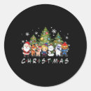 Search for snowman family stickers Santa