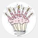 Search for designer cupcakes stickers Birthday