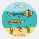 Recherche de snorkeling autocollants Tuba