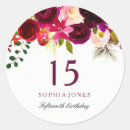 Search for 15th birthday stickers Purple