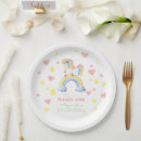 Recherche de rainbow birthday assiettes Licorne arc en ciel