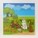 Recherche de une canine puzzles Mignon