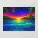 Search for sunset palm postcards Colourful