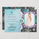 Search for winter wonderland quince invitations Snowflakes