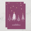 Search for purple christmas invitations Festive