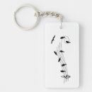 Search for music note rectangular keychains Pattern