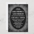 Search for art deco rehearsal dinner invitations Gatsby