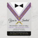 Search for the masters invitations Gold