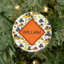Search for construction vehicle ornaments Boy