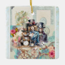 Search for white rabbit ornaments Watercolor