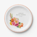 Search for yellow rose paper plates Bridal shower