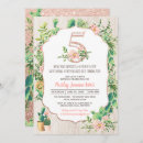 Search for desert succulents birthday invitations Cactus