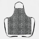 Search for black white leopard aprons Abstract