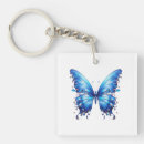 Search for blue butterflies keychains Wildlife