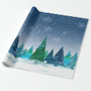 Search for winter scene christmas wrapping paper Elegant