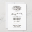 Search for bird baby shower invitations Vintage