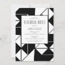 Search for 1920s rehearsal dinner invitations Elegant