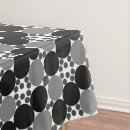 Search for black and white abstract tablecloths Shapes
