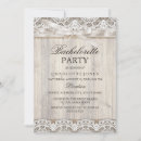 Search for lace bachelorette party invitations Vintage