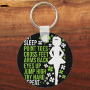 Search for irish dancing keychains Four leaf clover