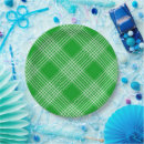 Search for green plaid pattern plates Checked