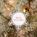 Search for letters ornaments Red