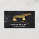 Search for meat business cards Cow