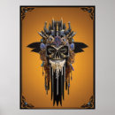 Search for gothic skulls posters Vintage