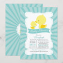 Search for duck baby boy shower invitations Modern