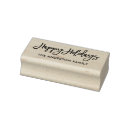 Search for happy holidays rubber stamps Modern