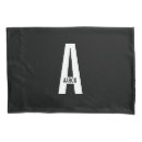 Search for monogram pillowcases Black