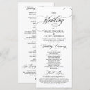 Search for memorial on wedding programs In loving memory