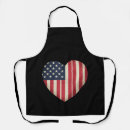Search for usa american flag aprons Red white blue