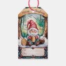 Search for christmas gnome gift tags Rustic