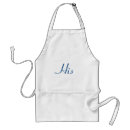 Search for his and hers aprons Couple