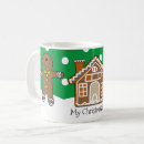 Search for cute gingerbread man mugs Green