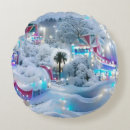 Search for winter wonderland pillows Snowy landscape