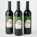 Search for santa claus wine labels Merry christmas