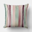 Search for green and burgundy pillows White